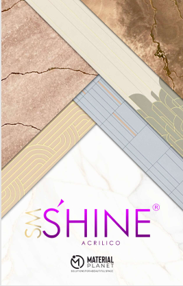 Shine Acrilico 1mm Size-8feet by 2feet Material Planet